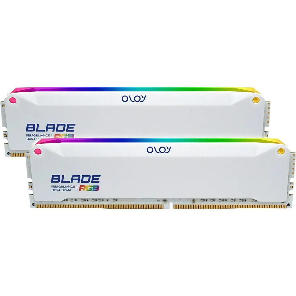 RAM DDR4 OLOY BLADE WHITE 8GB 3200 MHZ RGB
